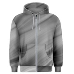 Wave Form Texture Background Men s Zipper Hoodie