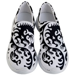 Ying Yang Tattoo Women s Lightweight Slip Ons