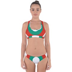 Bulgarian Air Force Roundel Cross Back Hipster Bikini Set by abbeyz71