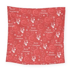 Santa Christmas Collage Square Tapestry (large) by Sapixe