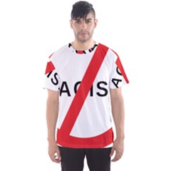 No Racism Men s Sports Mesh Tee