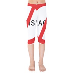 No Racism Kids  Capri Leggings  by demongstore