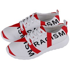 No Racism Men s Lightweight Sports Shoes by demongstore