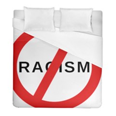 2000px No Racism Svg Duvet Cover (Full/ Double Size)