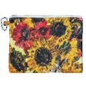 Sunflowers In A Scott House Canvas Cosmetic Bag (XXL) View1