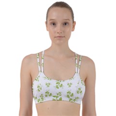 Photographic Floral Decorative Pattern Line Them Up Sports Bra by dflcprints