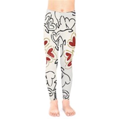 Loving Hearts Kids  Legging