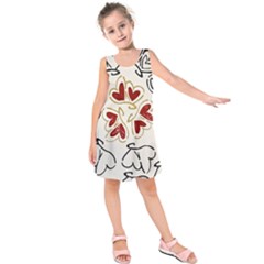 Loving Hearts Kids  Sleeveless Dress