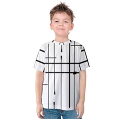 White Limits By Jandi Kids  Cotton Tee