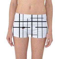 White Limits By Jandi Reversible Boyleg Bikini Bottoms