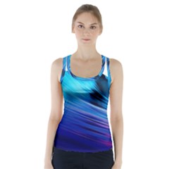 Rolling Waves Racer Back Sports Top