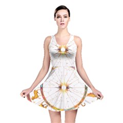 Zodiac  Institute Of Vedic Astrology Reversible Skater Dress