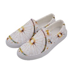 Zodiac  Institute Of Vedic Astrology Women s Canvas Slip Ons