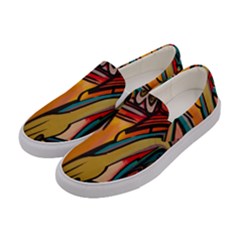 Vivid Colours Women s Canvas Slip Ons