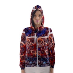 Complexity Chaos Structure Hooded Wind Breaker (women)