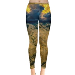 Hills Countryside Landscape Nature Inside Out Leggings