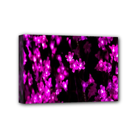 Abstract Background Purple Bright Mini Canvas 6  X 4  by Sapixe