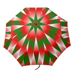 Christmas Geometric Background Folding Umbrellas