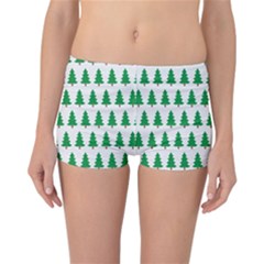 Christmas Background Christmas Tree Reversible Boyleg Bikini Bottoms by Sapixe