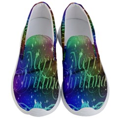 Christmas Greeting Card Frame Men s Lightweight Slip Ons by Sapixe