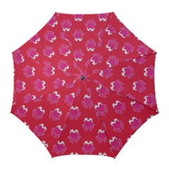 Christmas Red Pattern Reasons Golf Umbrellas