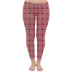 Christmas Paper Wrapping Paper Classic Winter Leggings