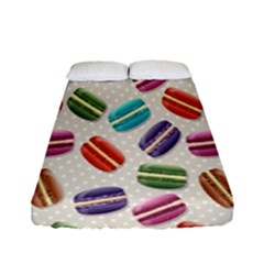 Macaron Macaroon Stylized Macaron Fitted Sheet (full/ Double Size) by Sapixe