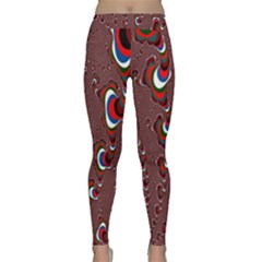 Mandelbrot Fractal Mathematics Art Classic Yoga Leggings