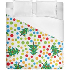 Pattern Circle Multi Color Duvet Cover (california King Size)