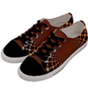 Pattern Texture Star Rings Men s Low Top Canvas Sneakers View2