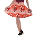 Seamless Repeat Repeating Pattern A-line Skater Skirt View2