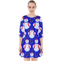 Seamless Repeat Repeating Pattern Smock Dress View1