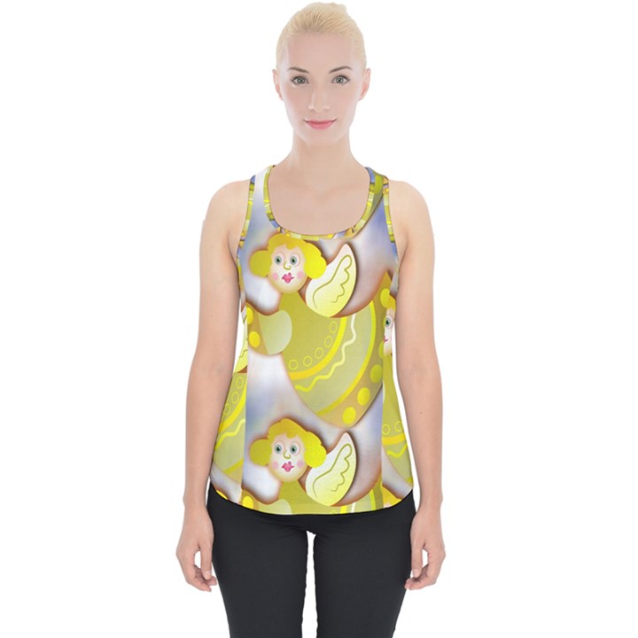 Seamless Repeat Repeating Pattern Piece Up Tank Top