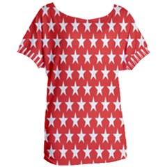 Star Christmas Advent Structure Women s Oversized Tee