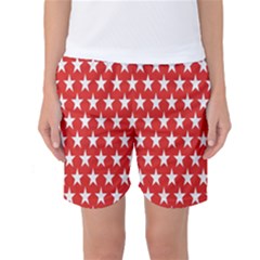 Star Christmas Advent Structure Women s Basketball Shorts