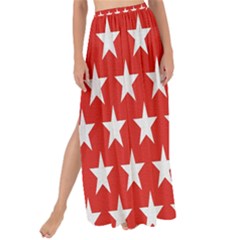 Star Christmas Advent Structure Maxi Chiffon Tie-Up Sarong