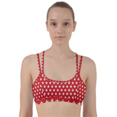 Star Christmas Advent Structure Line Them Up Sports Bra