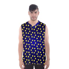 Star Christmas Red Yellow Men s Basketball Tank Top