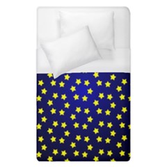 Star Christmas Red Yellow Duvet Cover (single Size)