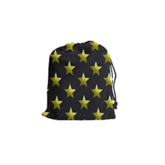 Stars Backgrounds Patterns Shapes Drawstring Pouches (small) 