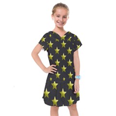 Stars Backgrounds Patterns Shapes Kids  Drop Waist Dress