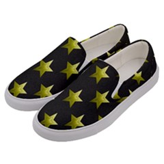 Stars Backgrounds Patterns Shapes Men s Canvas Slip Ons by Sapixe