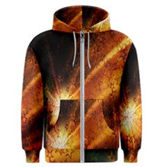 Star Sky Graphic Night Background Men s Zipper Hoodie by Sapixe