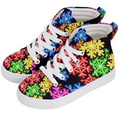 Wallpaper Background Abstract Kid s Hi-top Skate Sneakers by Sapixe