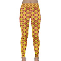 Texture Background Pattern Classic Yoga Leggings