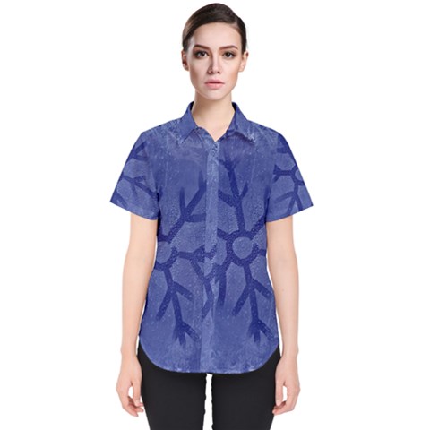 Winter Hardest Frost Cold Women s Short Sleeve Shirt by Sapixe