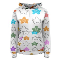 Stars Set Up Element Disjunct Image Women s Pullover Hoodie by Sapixe
