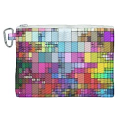 Color Abstract Visualization Canvas Cosmetic Bag (xl) by Sapixe
