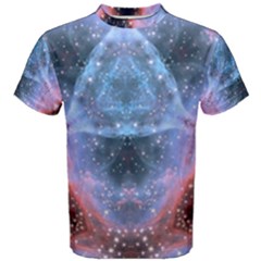 Sacred Geometry Mandelbrot Fractal Men s Cotton Tee by Sapixe