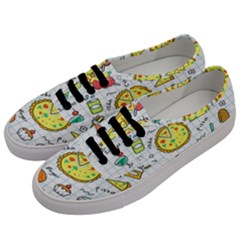 Colorful Doodle Soda Cartoon Set Men s Classic Low Top Sneakers by Sapixe